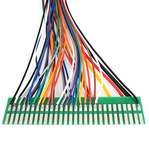 Facibom Jamma Wire Harness 28 Pin Jamma Loom for Arcade Cabinet Accessories Games 60 in 1