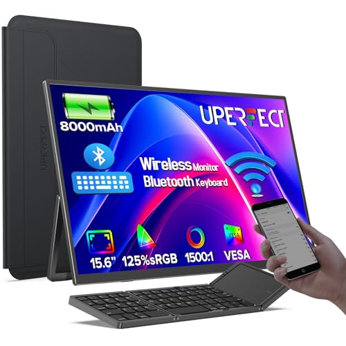 UPERFECT Wireless Portable Monitor 15.6 1080P