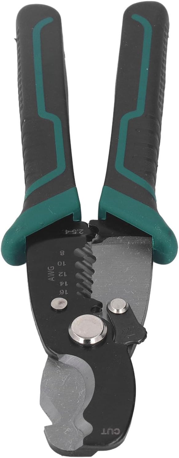 Wire Stripper Electrical 8in Wire Crimping Tool Professional Electrician Cable Stripping Pliers