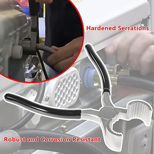 Deecaray 20001120 Washing Machine Hose Pliers, Suitable For Unscrewing Or Loosening 7/8"-1 7/8" Washer Inlet Hose #TOP2