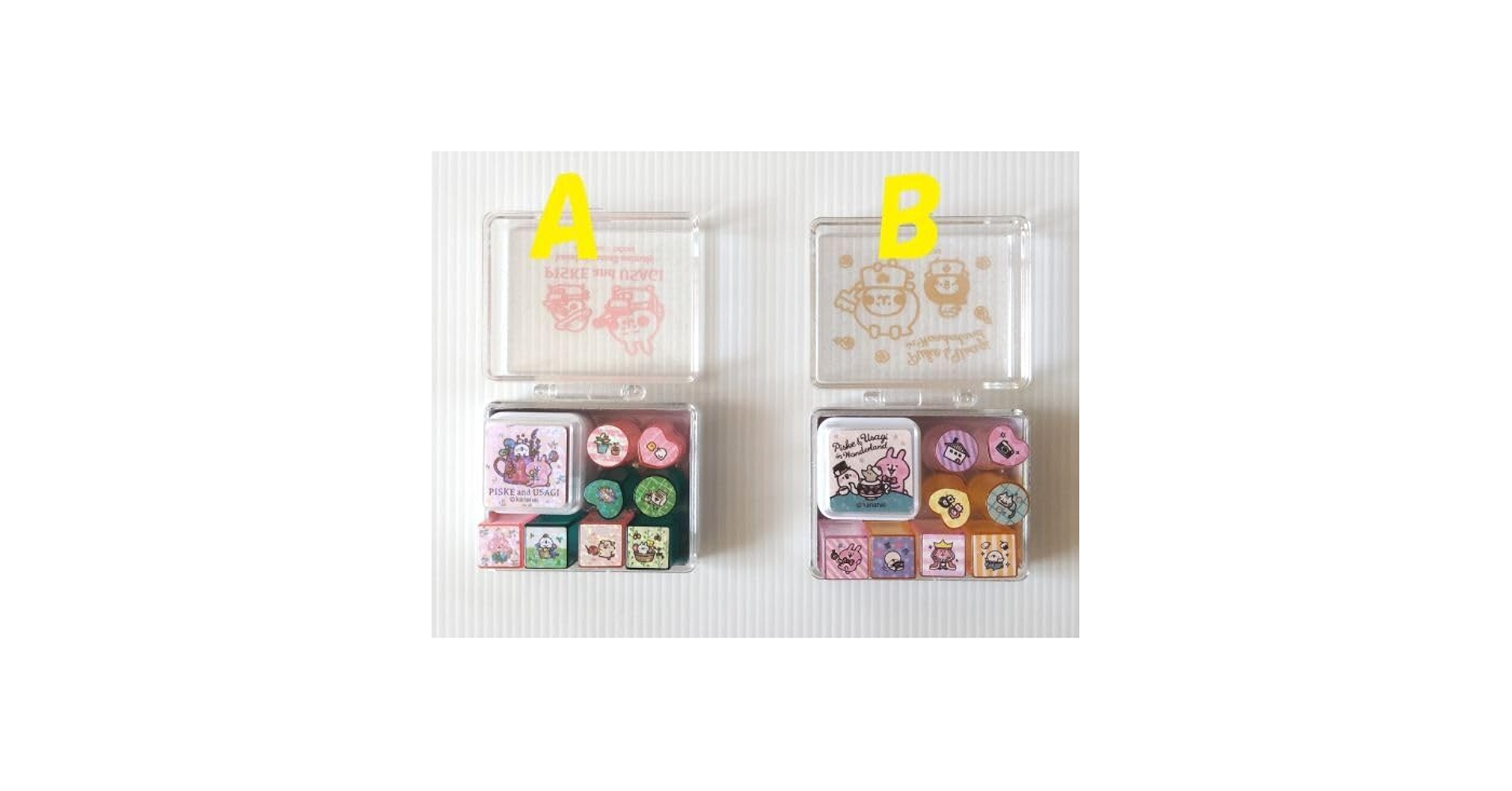 Amazon | カナヘイの小動物 ピスケ＆うさぎ スタンプセット
