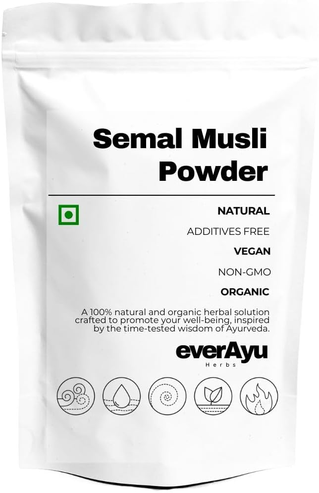 Simala Musala Powder-Semal Musli Churna/Semal Musli Powder-Bombax Mulabaricum Powder (100 Gms)