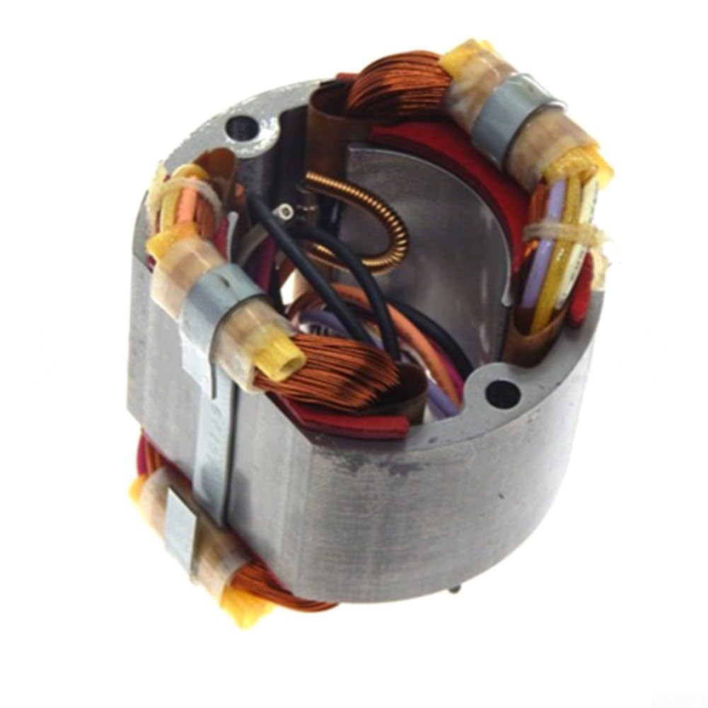 Statore per TW0350 PER chiave a percussione Filo di rame Parti di utensili elettrici Grigio Nucleo di ricambio per Duty Officina Manutenzione Componente motore affidabile Pezzo singolo