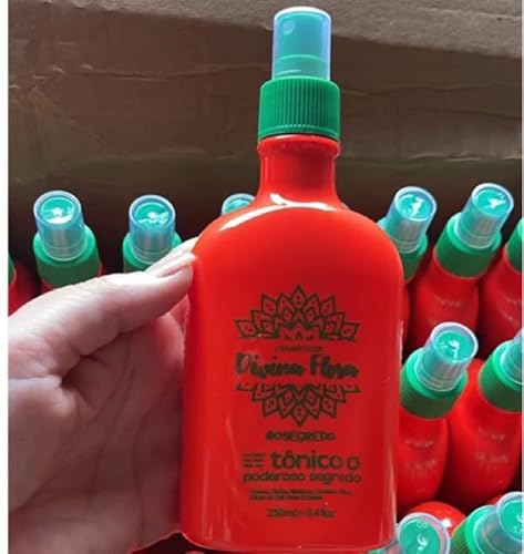 TÔNICO ANTIQUEDA E CRESCIMENTO 250ml DIVINA FLORA - LEIA COM ATENÇÃO TODAS AS INFORMAÇÕES ANTES DE F