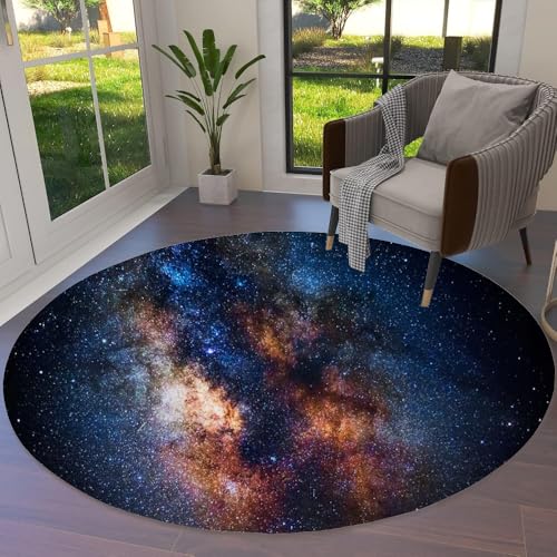 Tapis antidérapant univers 3D pour sécuriser le sol du salon