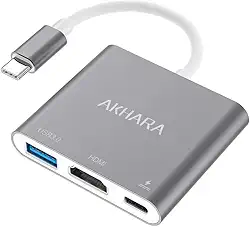 Adaptador Dex Para Samsung Usb 3.1 Tipo C Hub Thunderbolt 3.0 X Hdmi Usb 3 4k Prata - CompleteStore®