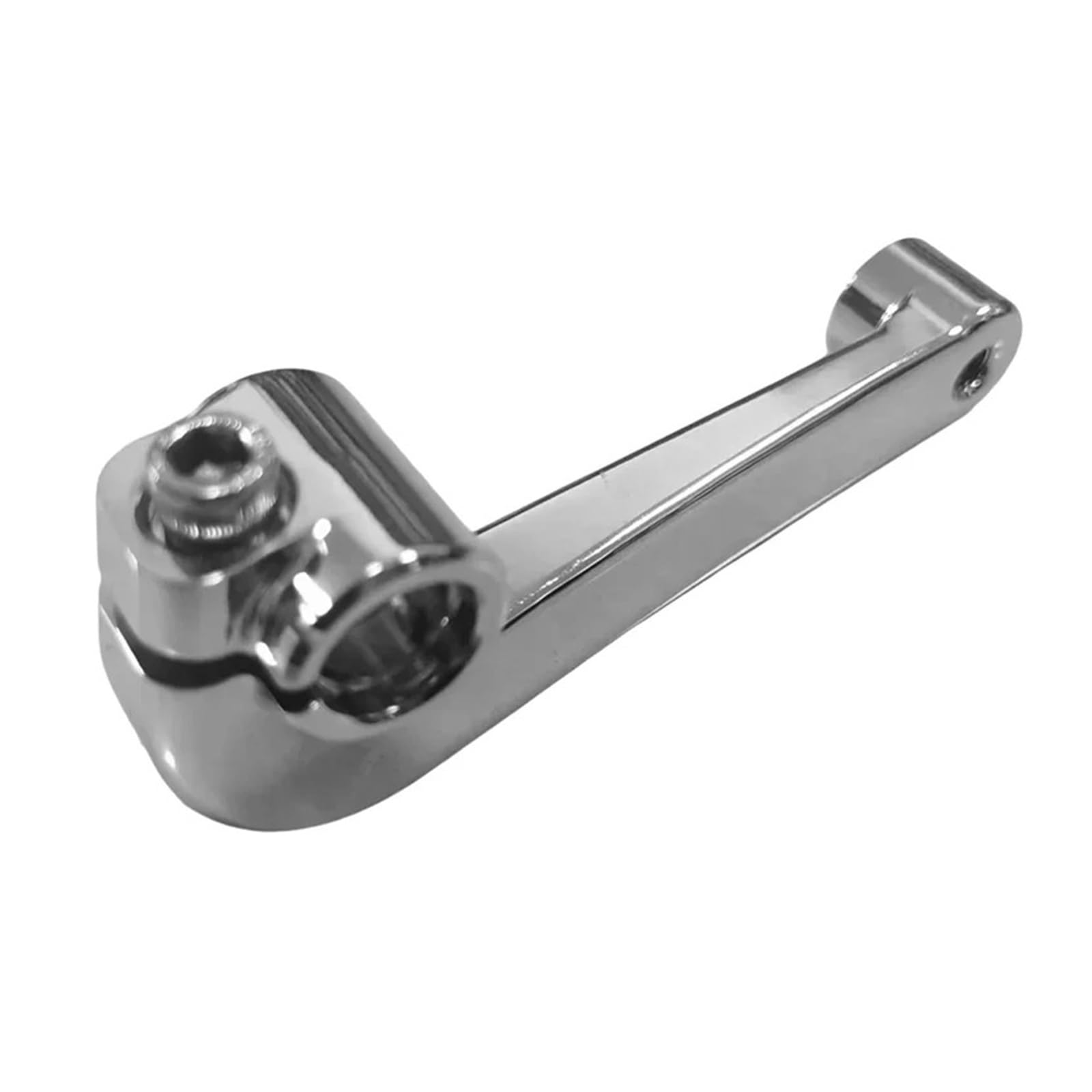 Lbcsrmh Silver Motorcycle Gear Lever Motorcycle Accessorie Mid Control Shift Lever Shifter W/Pedal Motorcycles Modifications Accessories Shifters Starts Levers