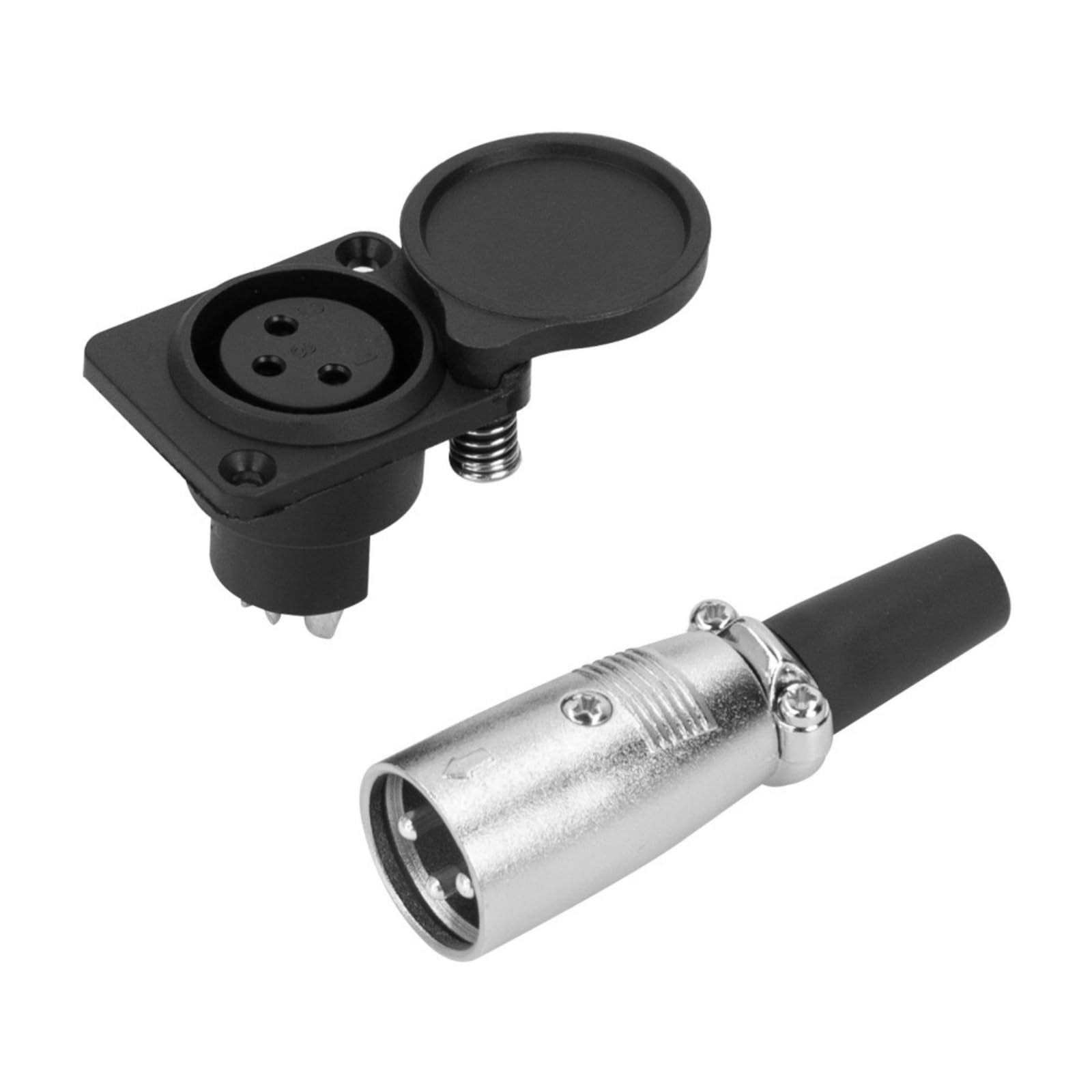 Adattatori connettore porta di ricarica batteria 3Pin Inline presa presa bici elettrica pezzo di ricambio bici elettrica pezzo di ricambio