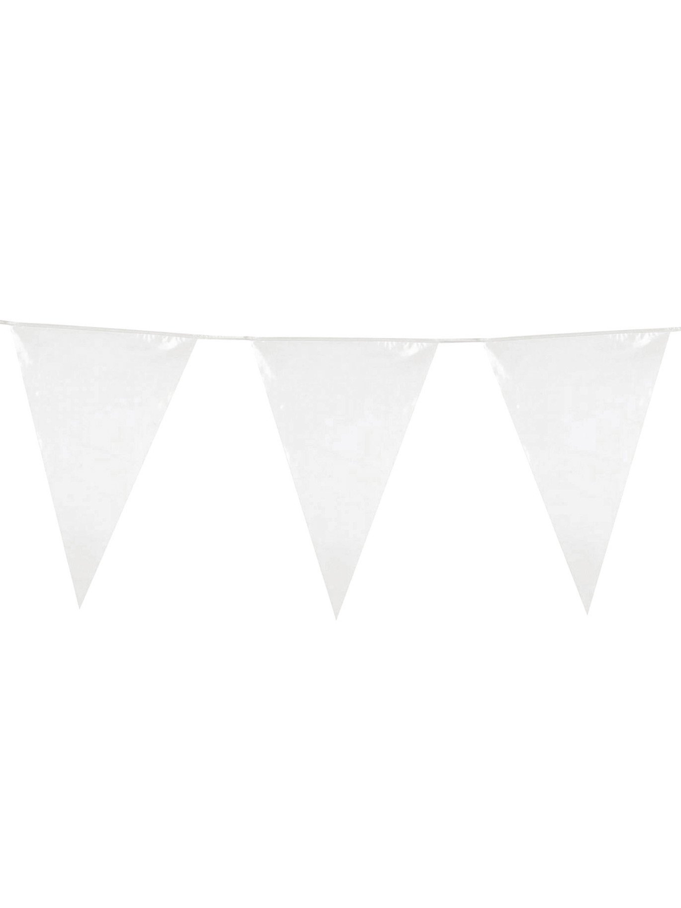 Boland Elegant Decoration Bunting Banner 45x30 cm - Durable White Plastic/Polyethylene, Perfect for Parties, Easy to Hang, Versatile for Events.