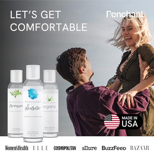 Penchant ORGANIC Aloe Vera Lube - Personal Lubricafication For Women And Men - Water Resistant Sex Lube - Natural Moisturizing Lubricant Gel thumb #4