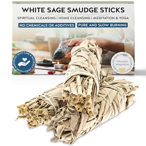 Alternative Imagination California White Sage Smudge Sticks - 3-Pack of