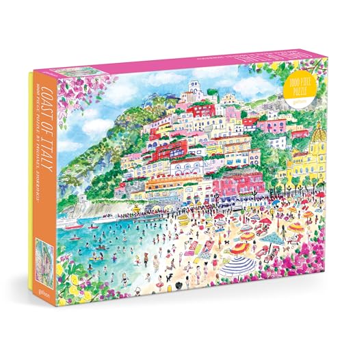 Puzzle 1000 piezas Coast of Italy de Micheal Storrings el regalo ideal para aficionados