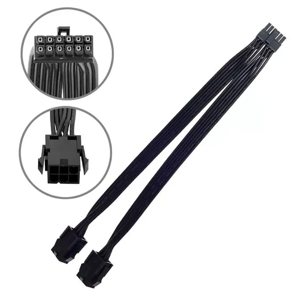 Cavo Alimentazione GPU ZJW, Da Doppia 8 Pin Femmina A 12 Pin Mini Per NVIDIA RTX 3060ti/3070/3080 Founder