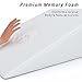 FitPlus Bed Wedge, Premium Wedge Pillow Memory Foam 2 Year Warranty, Acid Reflux Pillow with Removable Cover Dr Recommended for Snoring and Gerds