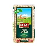 Duru Peeled Wheat, 35.2oz (1000g), 100% Natural and Certificated, High Fiber and Protein, Non-GMO, Great for Vegan Recipes, Better than Rice