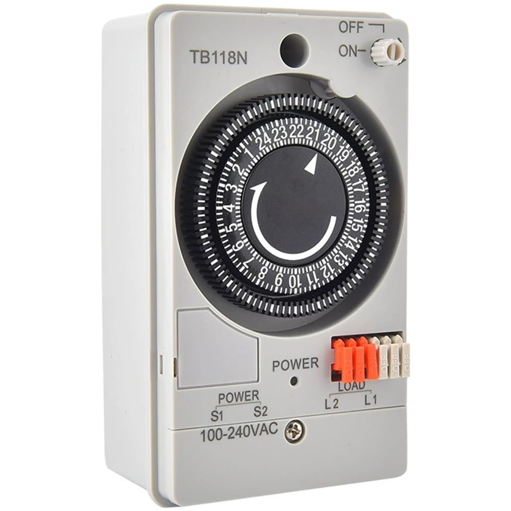 UDSKNV[KSL AC 24 Hour Timer NiMH Battery Power Failure Compensation 110-240V Reliable Data Storage Functionality