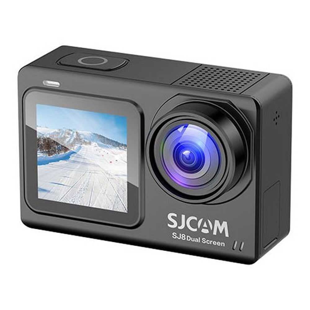 Kamera sportowa SJCAM SJ8 z dwoma ekranami, czarna