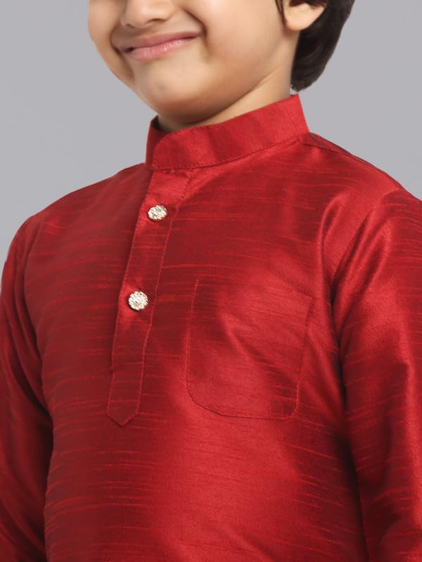 Image of BOYS KURTA PAJAMA WITH WAISTCOAT