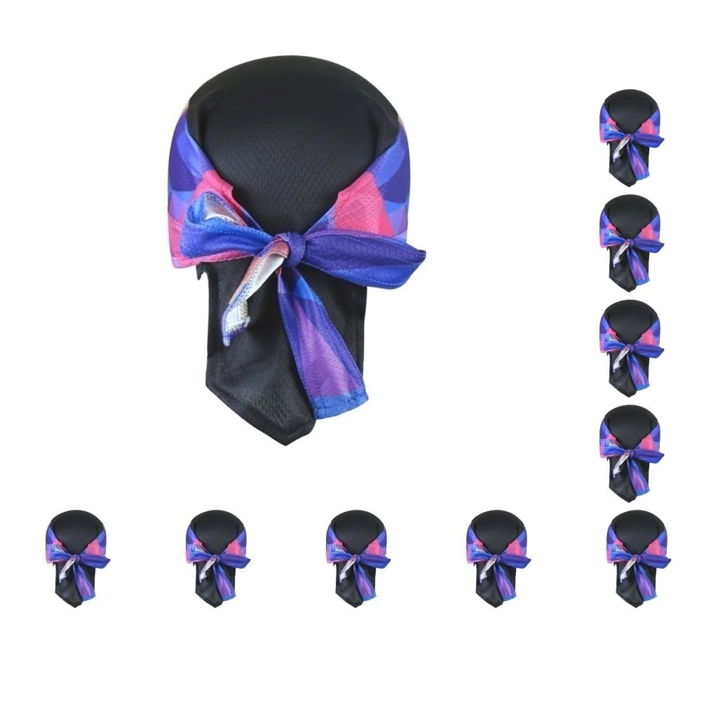 Bandana para ciclismo al aire libre, bandana pirata, color morado