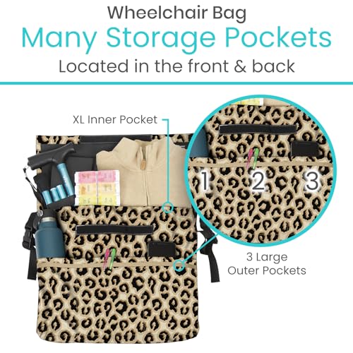image for Vive XL Wheelchair Accessories Bag - Waterproof, Scratch-Resistant, Do