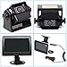 EWAY WiFi Wireless Magnetic Hitch Camera Backup Rear View 4.3 inch LCD Monitor Display for Trailer Hitch Up, Vehicle Reversing, Truck in Bed Camera, Side Viewing, Car Battery Powered Portable Kit