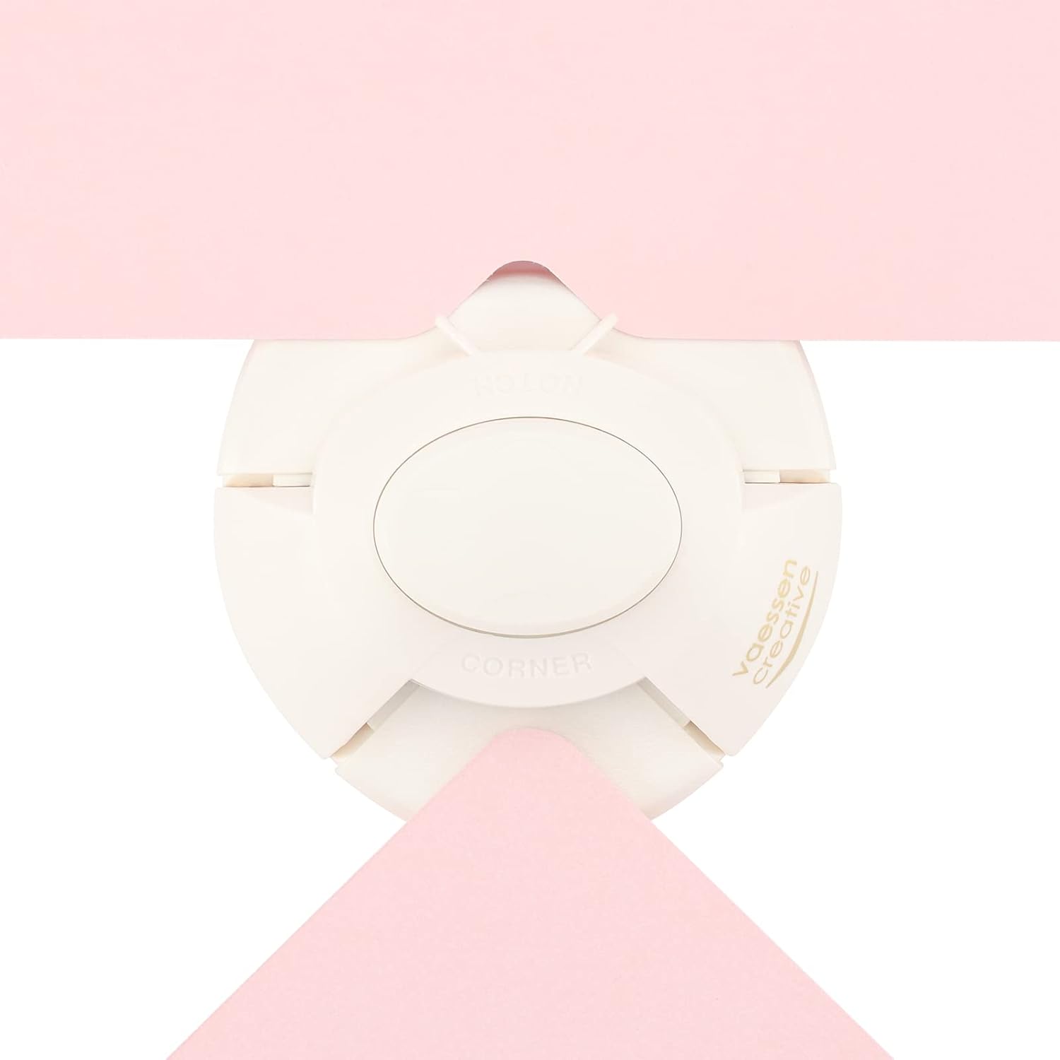 Vaessen Creative Corner Punch - for Envelopes, Papercrafts, Scrapbooking and Card Making - Scoring Board Supply, Gray