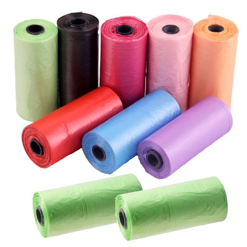 Dog Trust Pet Waste Bag, Random Color Pet Poop Bag Disposal Waste Bags Scoop Doggy Poop Bag (5 Rolls (75 Bag)) (B0CKFHHPSM) Amazon Price History, Amazon Price Tracker