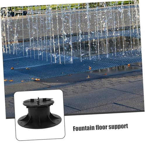 Soporte ajustable para fuente de agua evita desniveles base de pedestal 6