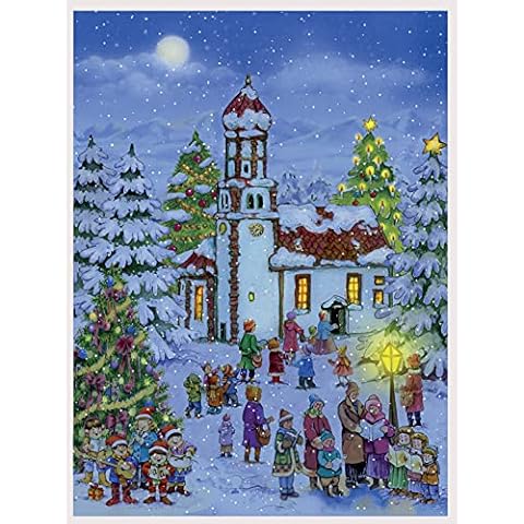 Calendario de Adviento de papel para adultos y niños Cover