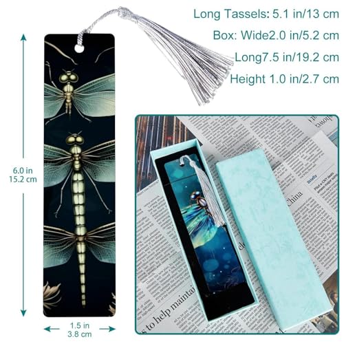 Marque-pages libellule pour accompagner vos moments secrets de lecture - 2