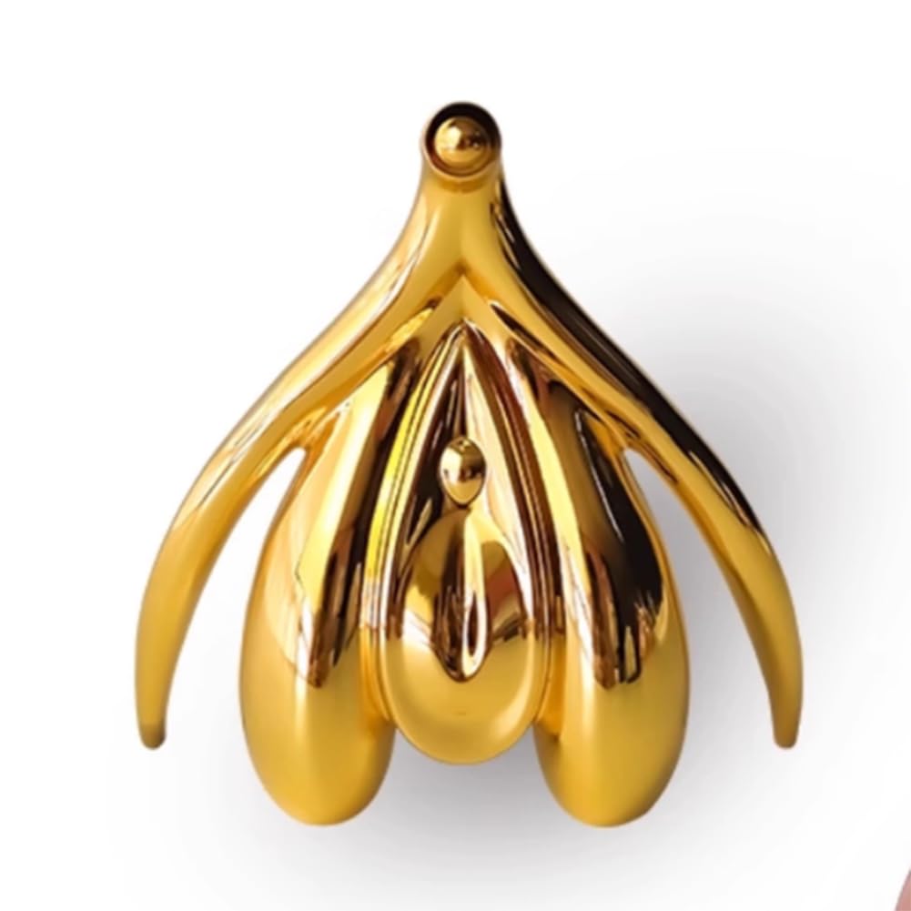 Modèle clitoris doré 3D 1:1 AMITD pour anatomie et éducation
