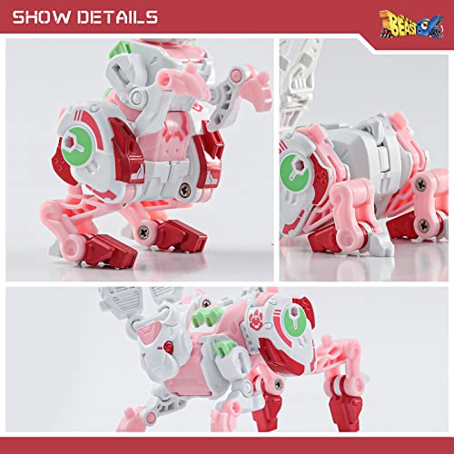 52Toys Beastbox Bb-54 Ironblood Loyalheart Deformation Toys Action Figure, Converting Toys In Mecha And Cube, Perfect Birthday Party Gift For Teens And Adults #TOP2