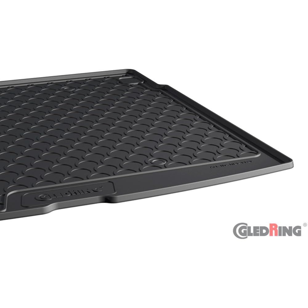 Gledring Rubbasol (Gummi) Kofferraumwanne kompatibel mit Audi Q5 (GU) MHEV 2025- exkl. Sportback, Schwarz