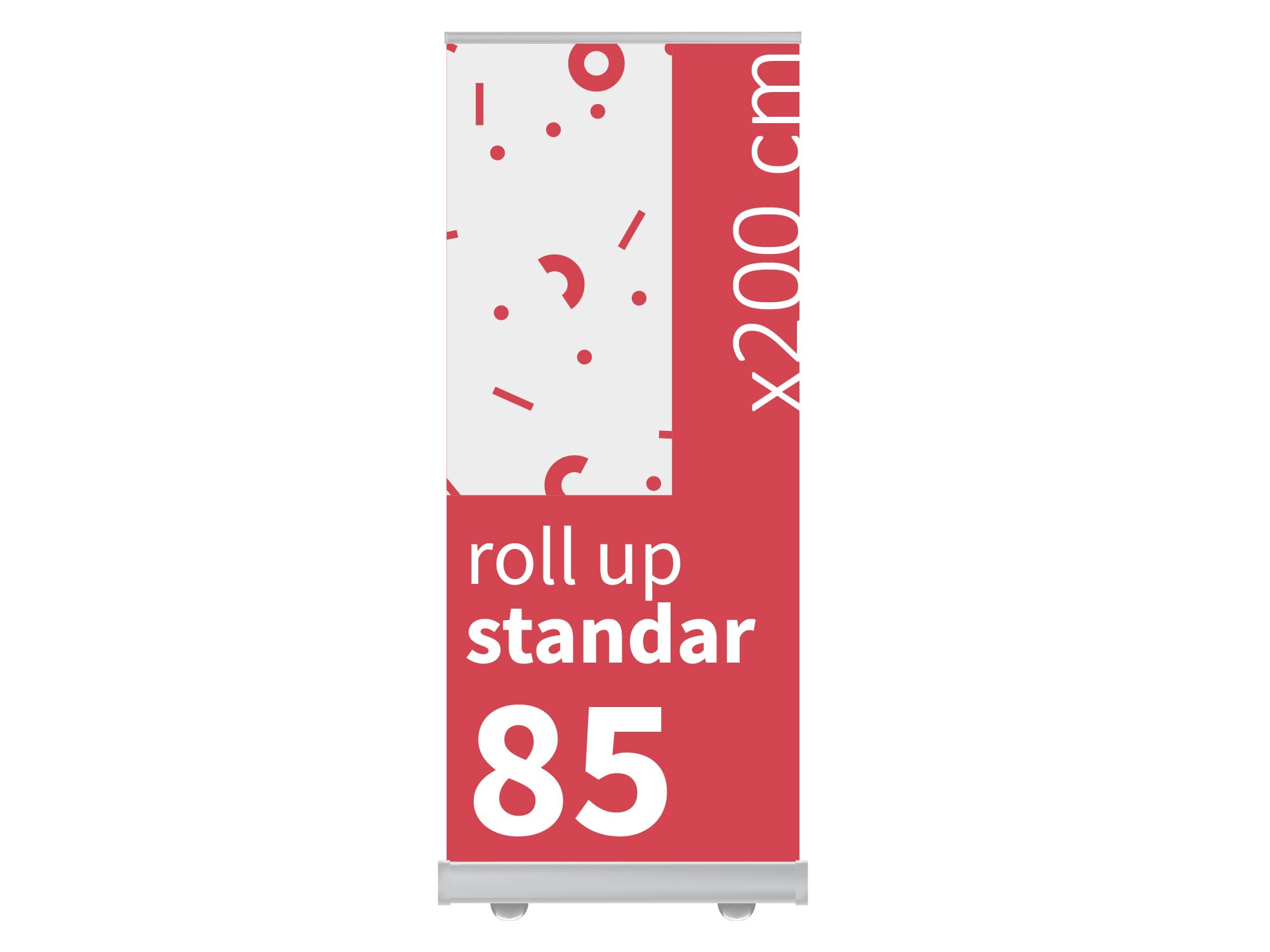 Oferta Expositor Publicitario Roll up 85x200cm Impresión Incluida Máxima Calidad de Impresión