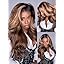 Loose Wave Drawstring Wig | Honey Brown with Golden Blonde Layers