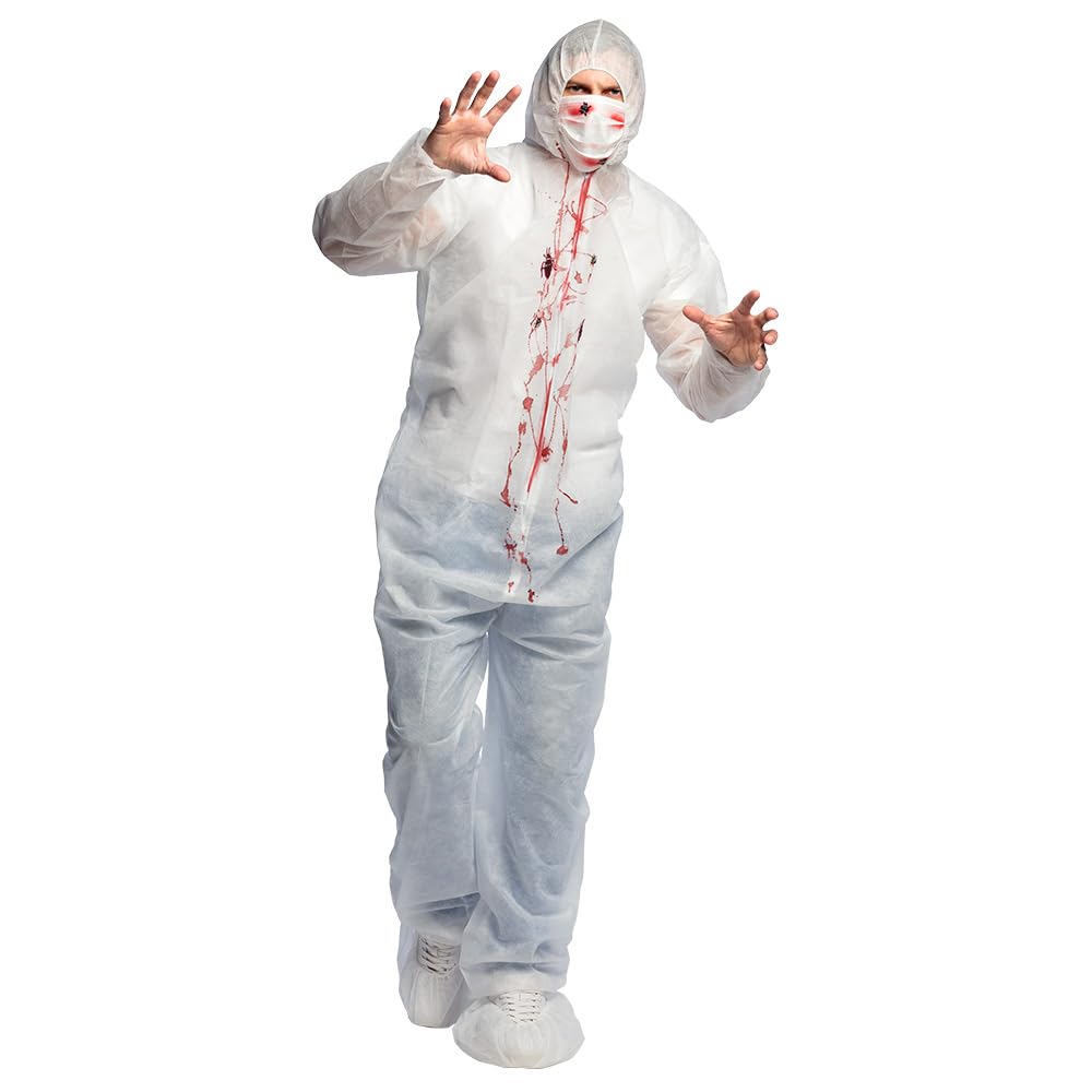 Boland - Horror Doctor Costume for Adults, M/L, Fancy Dress Costumes Men, Horror Costume for Halloween or Carnival