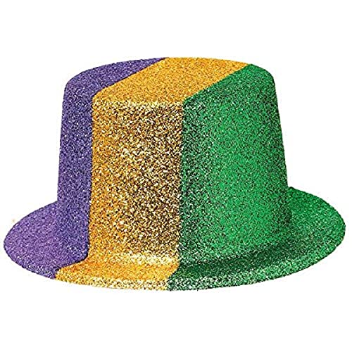 Mardi Gras Plastic Top Hat 9