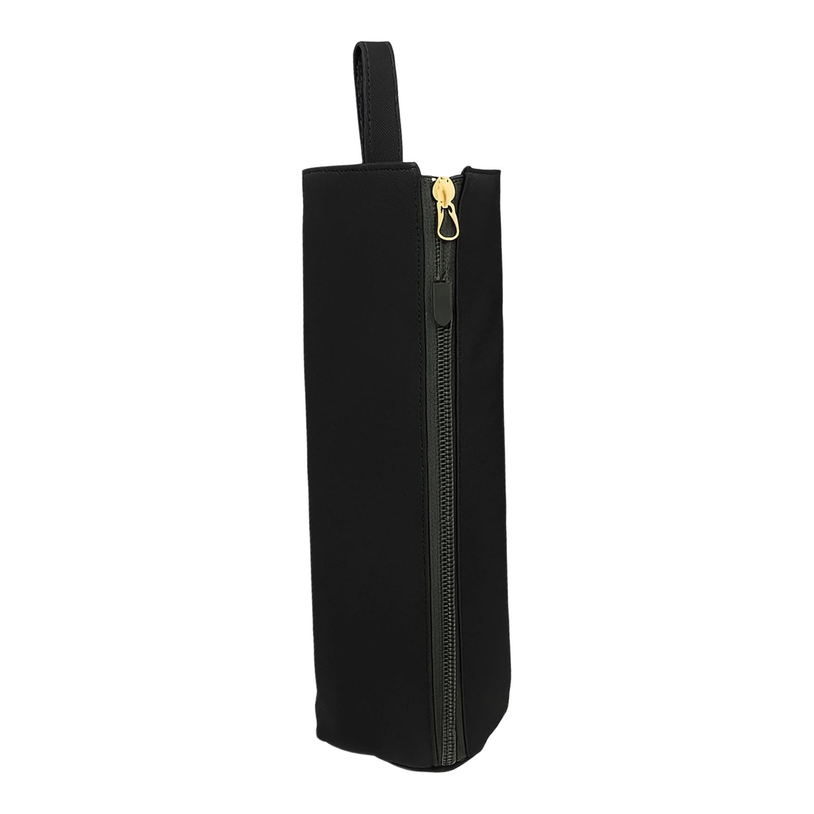 Elnwnnkc Black Stylish Geometric Travel Case For Featuring Oxford Fabric And Heat For Curling Iron Straightener With Cord