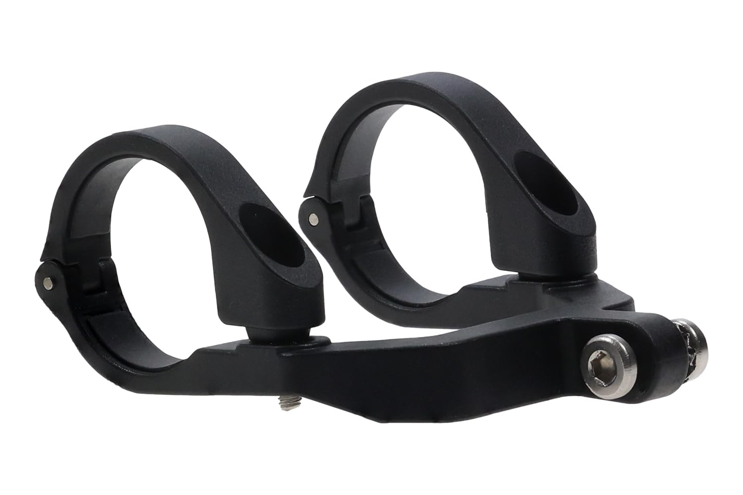 Universal Fahrrad Halterung für Frontlicht Kompatibel mit allen gängigen Fahrradlampen – für MTB, E-Bike & Rennrad | Scheinwerferhalter (Lampenhalterung Zweiarmig Lenkerbefestigung Ø 31,8 mm)