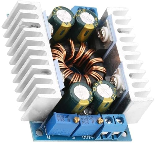 LANTRO JS DC Wandler Buck Boost Converter DC5-30V auf 1,25-30V Einstellbares Step Up/Down Spannungsregler