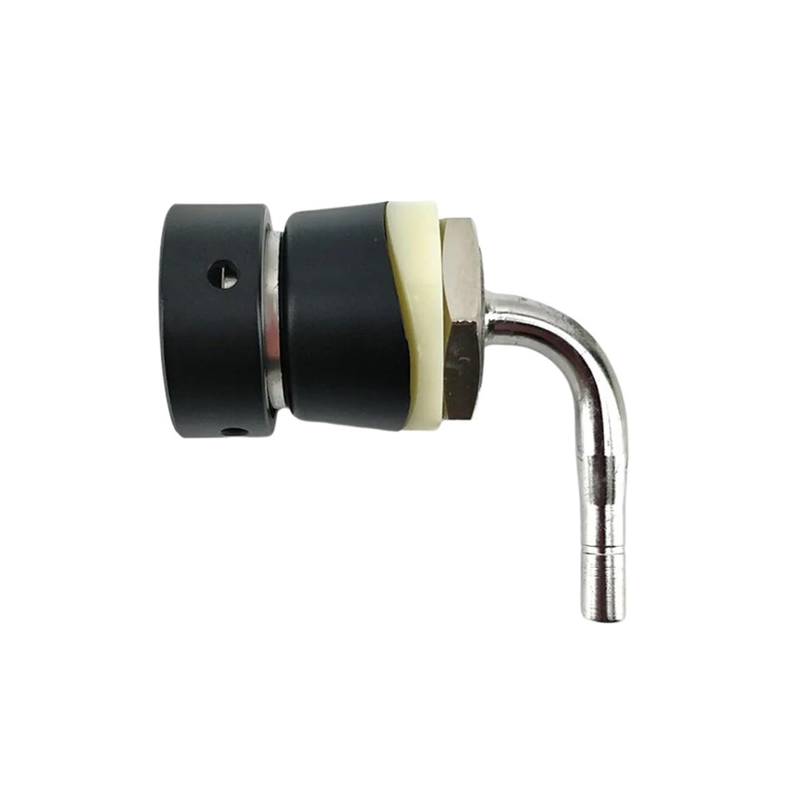 Robinet de bière à tige courte en acier inoxydable avec connecteur réducteur 6.5mm