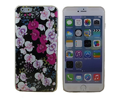 "Creative Case" Lovely Flowers Soft Shell Case for iPhone 6 (4.7 Inch Screen) (CF-H-I6-04)