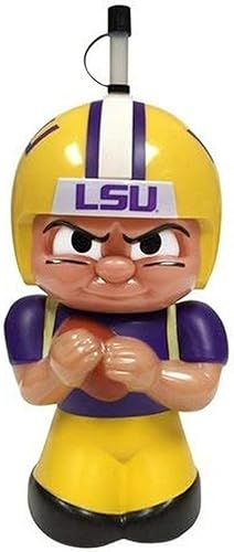 Miniatura 7 de Party Animal NCAA Big Sip, botella de agua en forma de jugador de fútbol en 3D, 16 oz