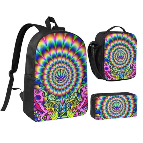 Sac à dos école EdWal ergonomique 3 pièces pour organiser les livres et repas