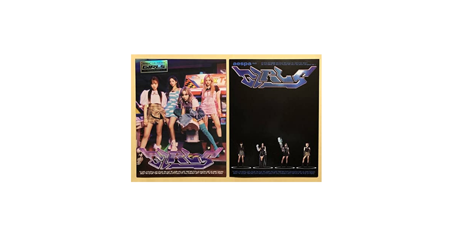 Amazon.co.jp: aespa Girls 韓国盤 Photo Book ver 盤 CD