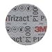 3M 02091 Trizact Hookit 3 inch P1000 Grit Blending Disc , Gray