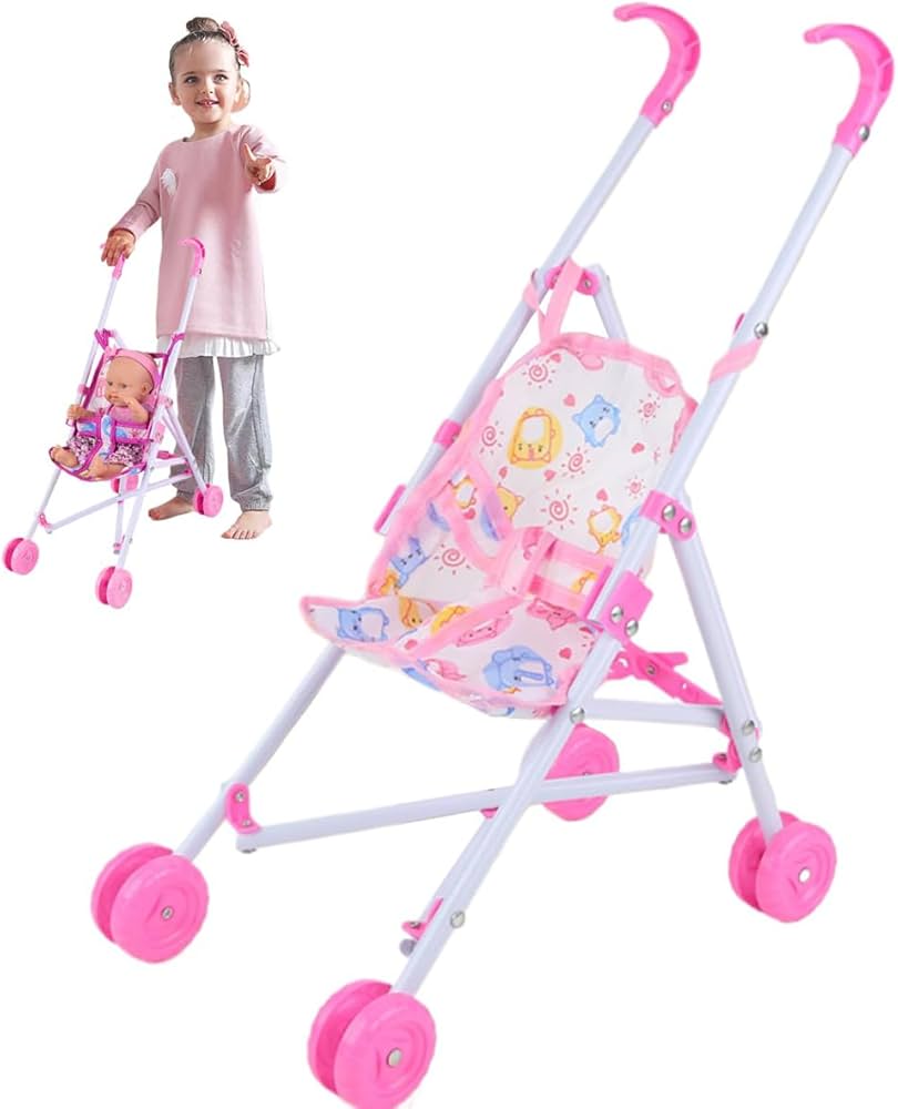 Amazon.co.jp: Ladruph ベビーカー おもちゃ 人形用乳母車