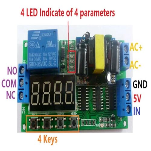 Module de temporisation IO23B01 multifonction pour programmation cyclique AC - 6