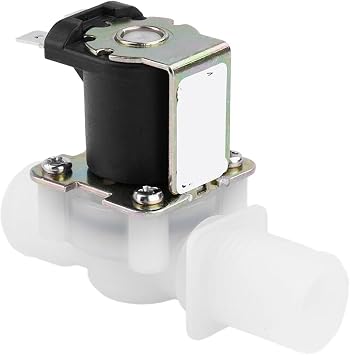 1/2 4.8W AC110V/220V DC12V/24V normally closed square angle solenoid switch electric solenoid valve controller switch length 80MMAC220V
