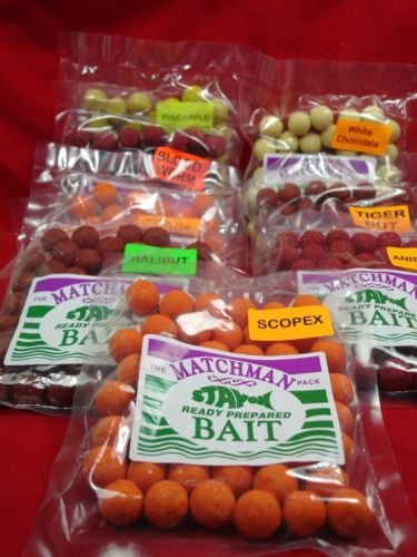 8X Bags Carp Fishing Bait Boilies 16MM Job lot